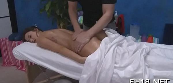  Hawt teen screwed hard by her massage therapist